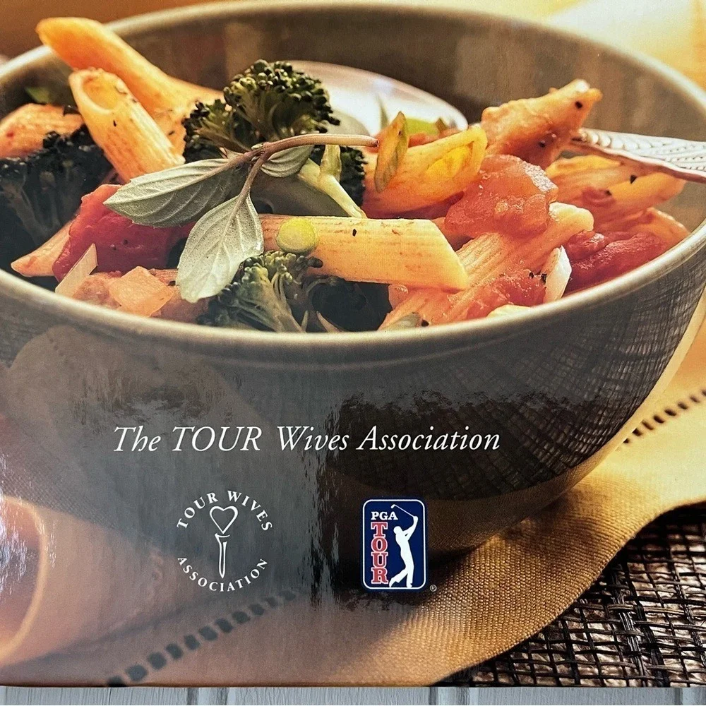 A Taste Of The Tour Cookbook PGA TOUR Wives Association Recipes Hardcover 2000